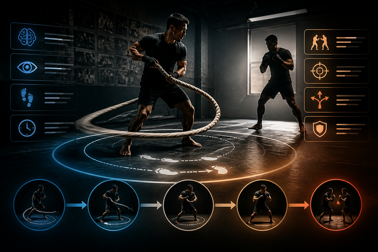Spiral Combat blog supporting visual 2